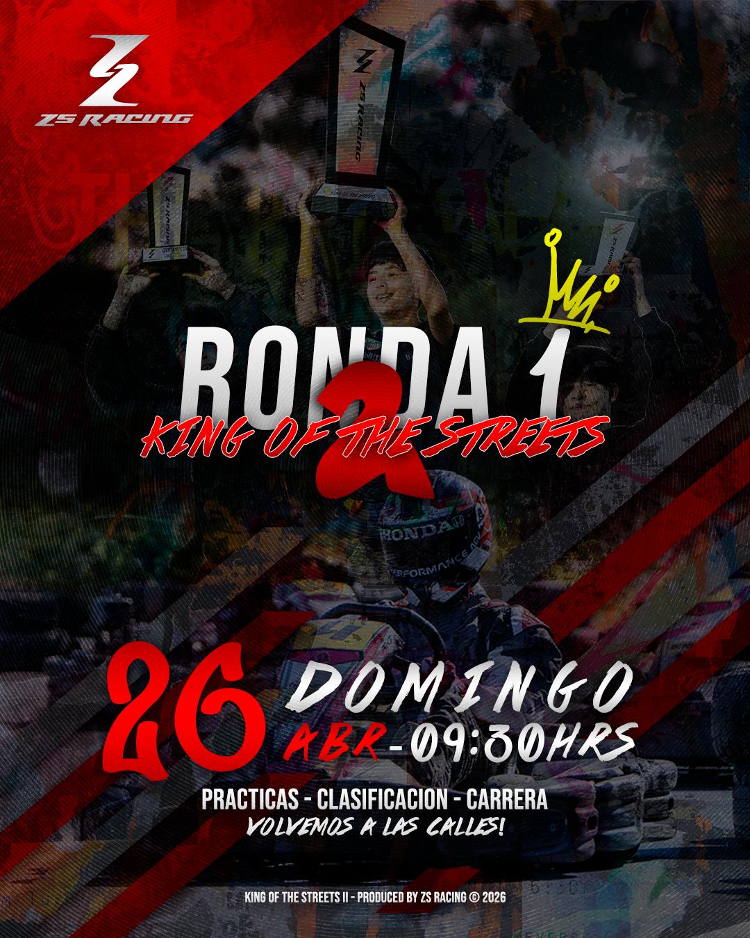 Último flyer Zs Racing